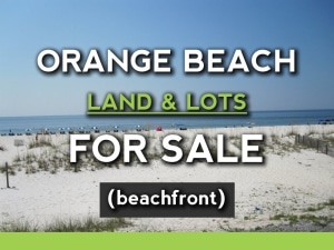 Orange Beach Gulf Front Land For Sale