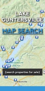 Waterfront Property Map Search - Lake Guntersville