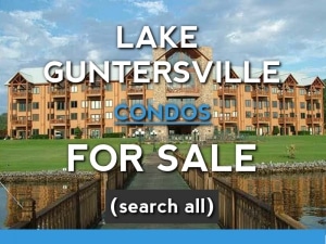 Lake Guntersville waterfront condos for sale