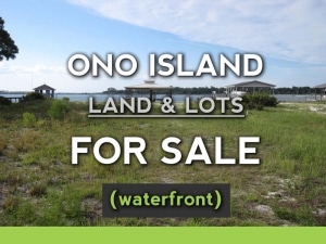 Waterfront Lots for Sale on Ono Island