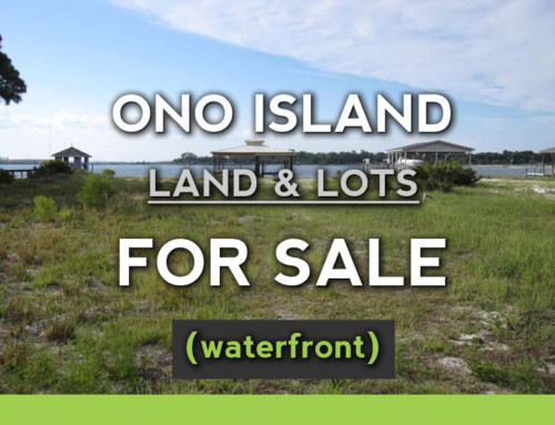 Ono Island Waterfront Lots For Sale