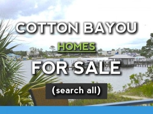 Orange Beach Homes for Sale on Cotton Bayou