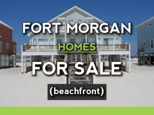 Fort Morgan Beachfront homes for Sale