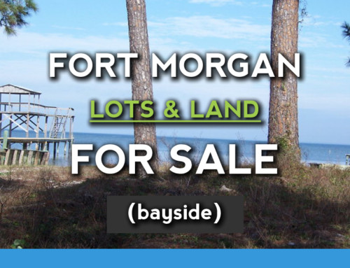 Fort Morgan bayside lots for sale