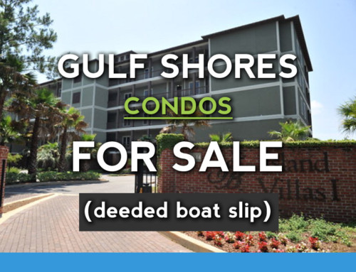 Gulf Shores Condos for Sale with deeded boat slip